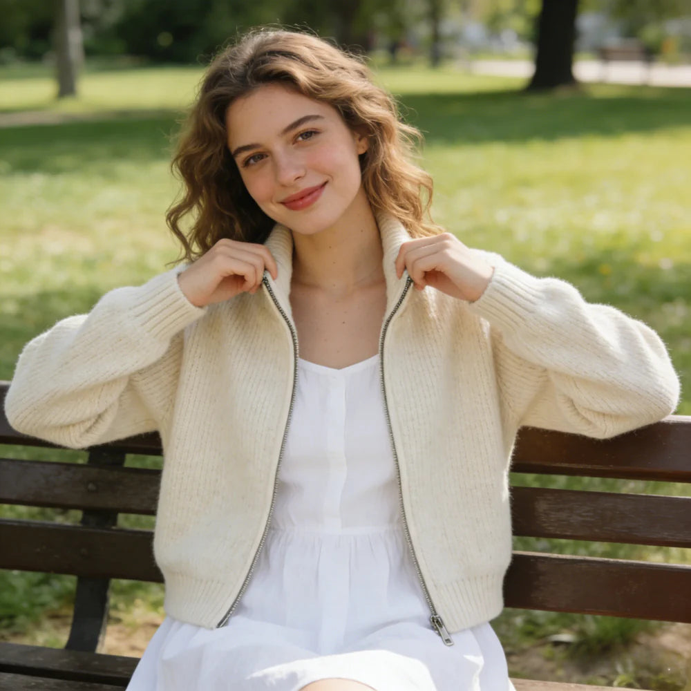 Mujer Chaqueta con cremallera