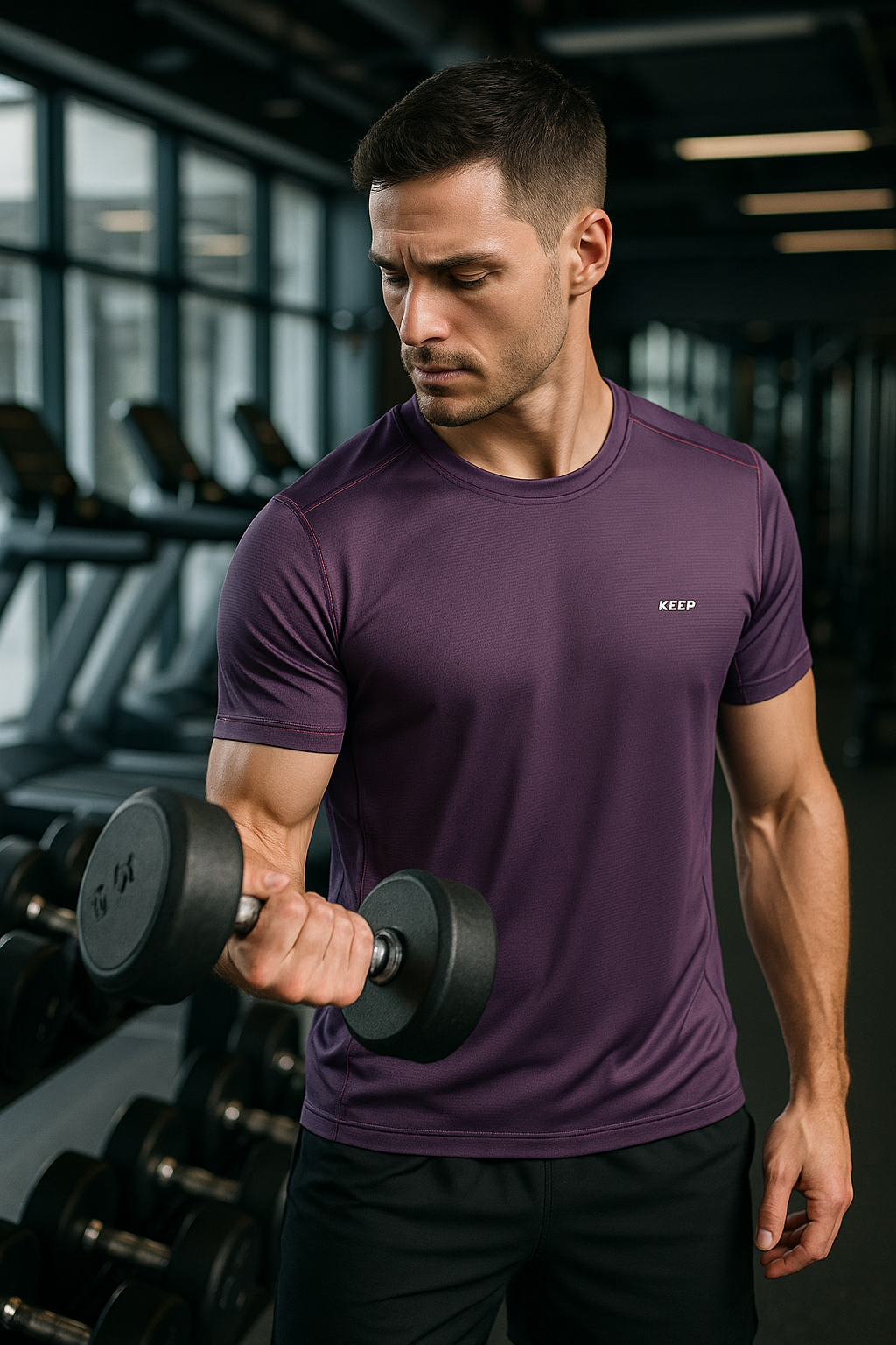 Camiseta Deportiva Transpirable - Para Gimnasio y Outdoor