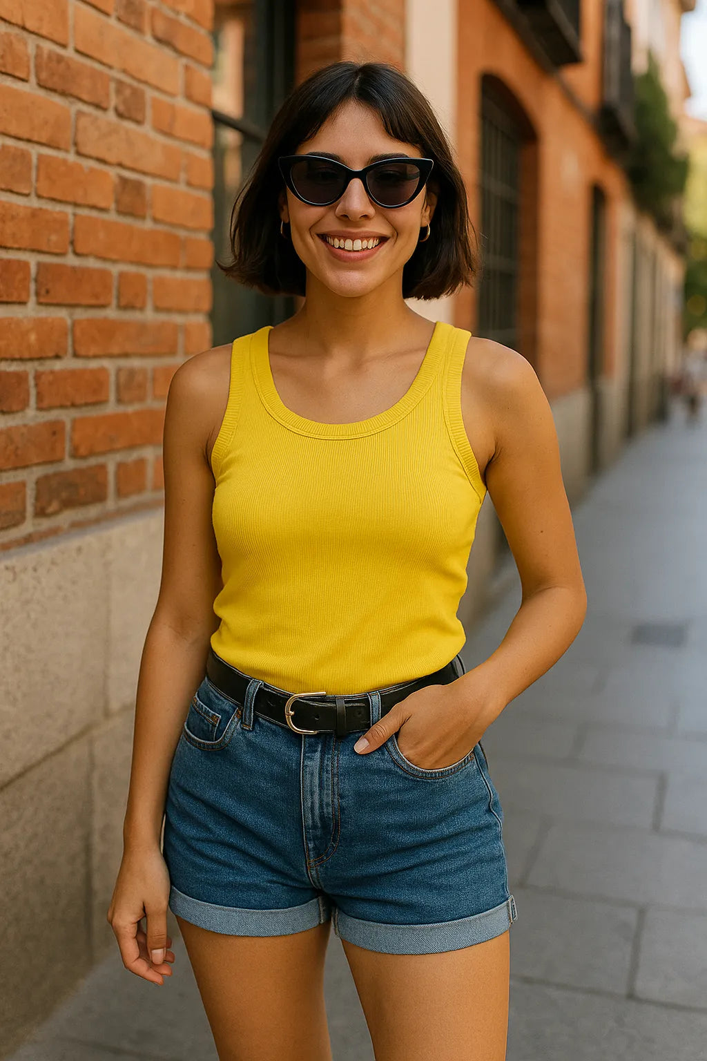 Tank Top Mujer Colores Vibrantes
