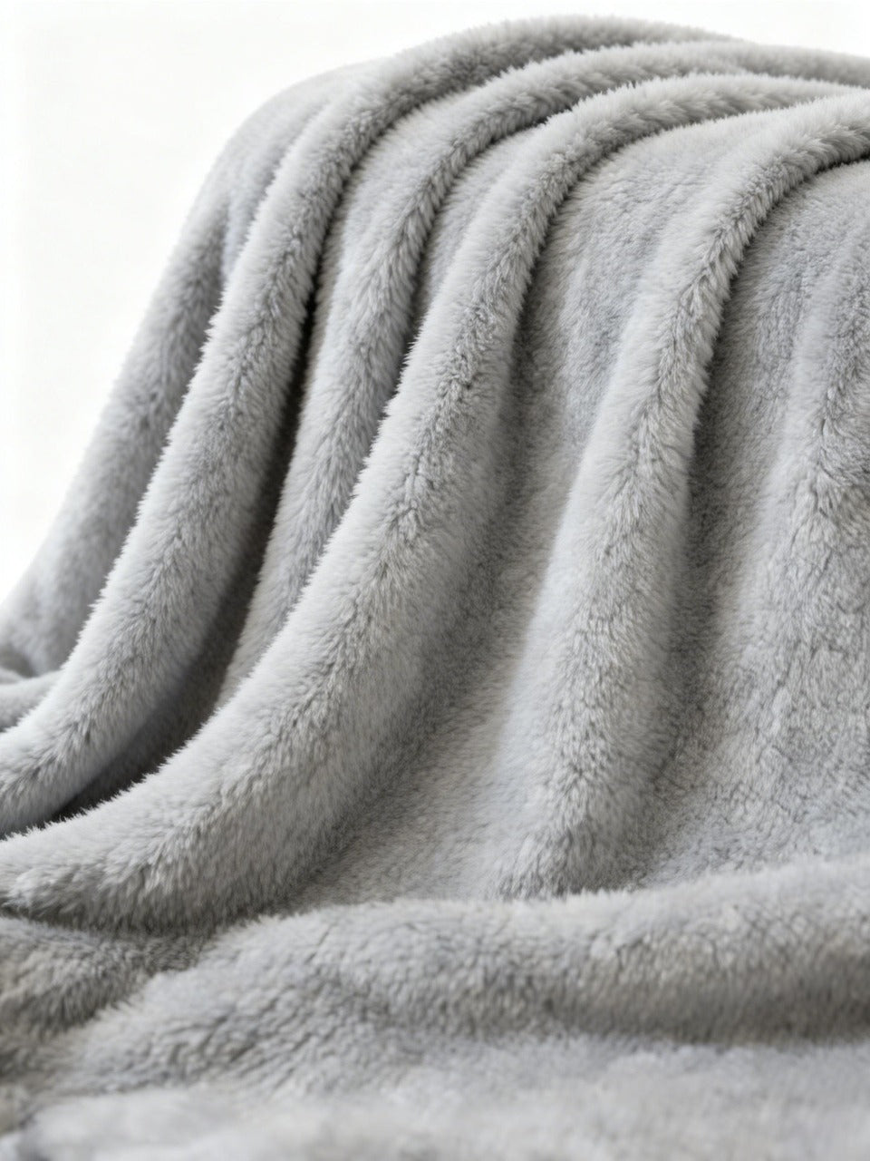 Manta Gris Suave y Caliente